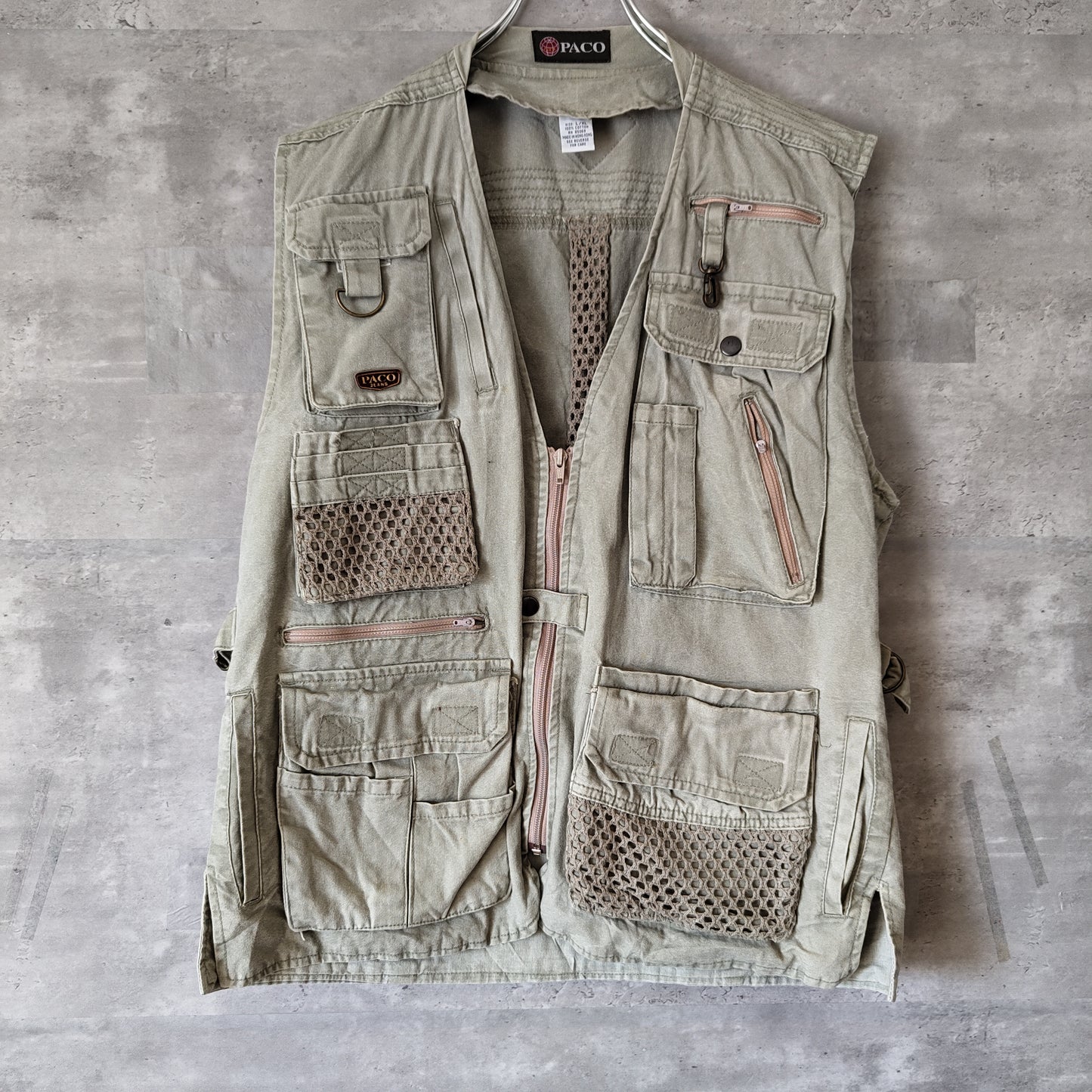 [PACO JEANS] fishing vest
