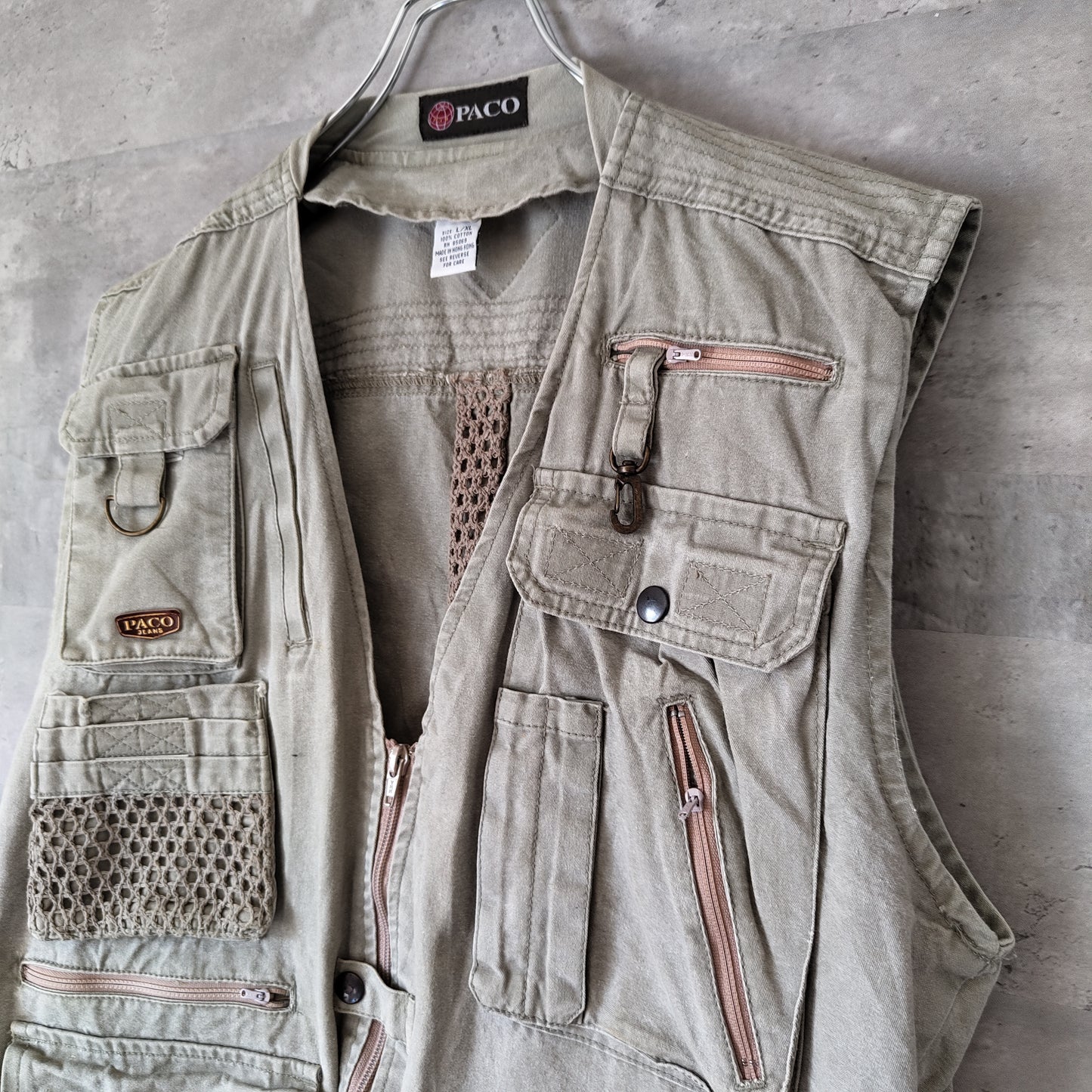 [PACO JEANS] fishing vest