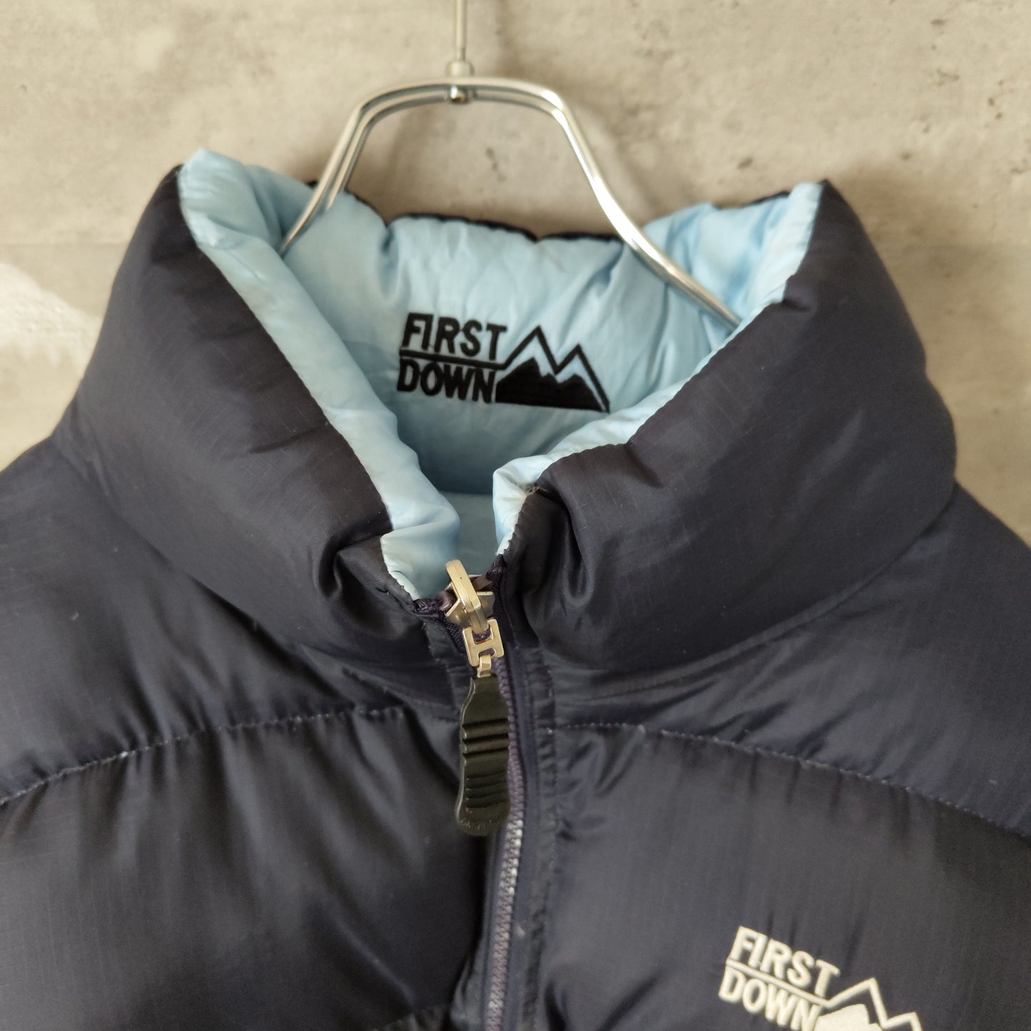 [FIRST DOWN] reversible down jacket