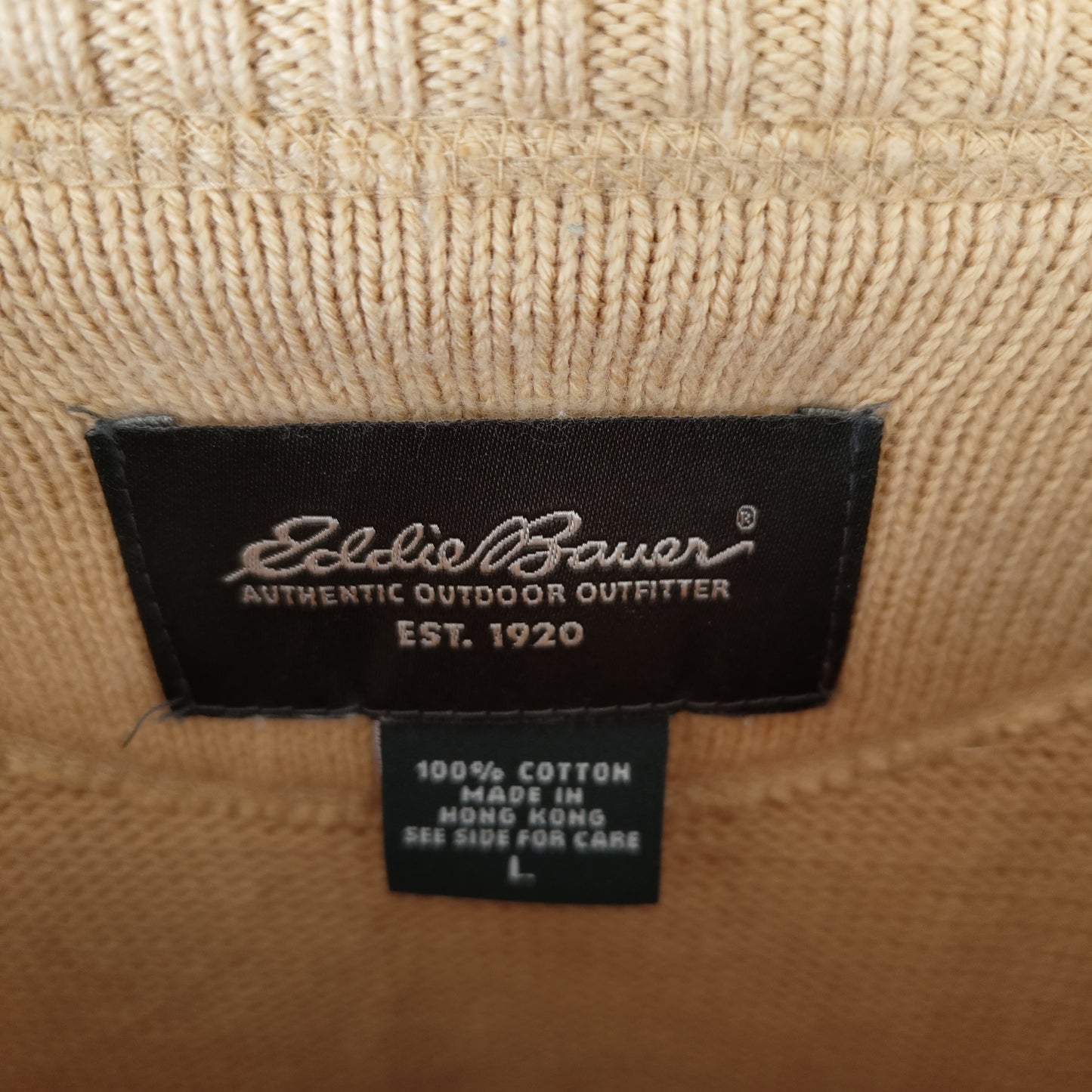 [EddieBouer] middle gauge sweater