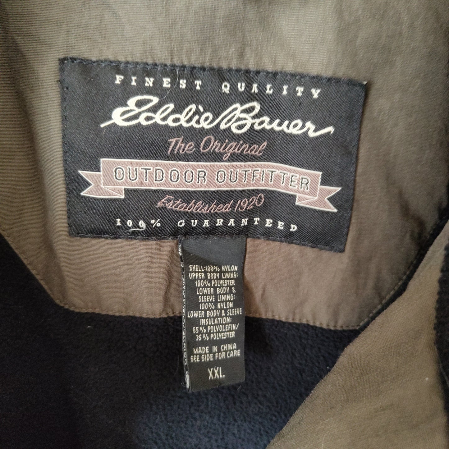 [EddieBouer] inner cotton nylon jacket