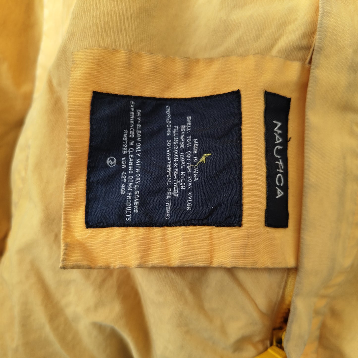 [NAUTICA] reversible down jacket
