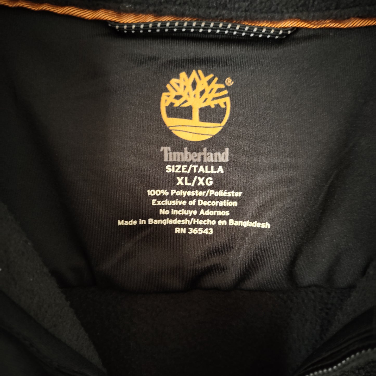 [Timberland ] half zip fleece jacket
