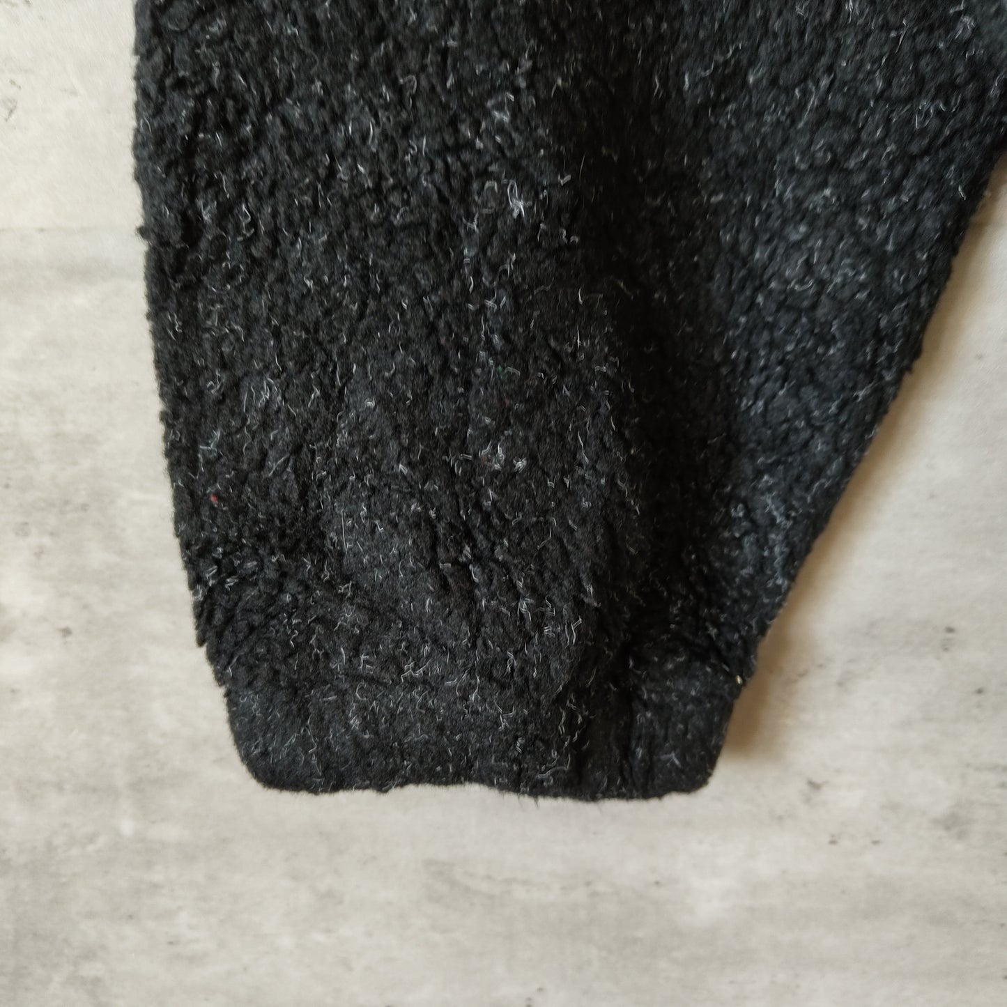 [HardRockCafe] half snap fleece jacket