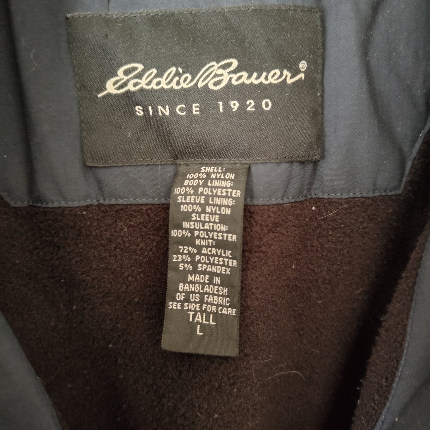 [EddieBauer] inner cotton nylon jacket