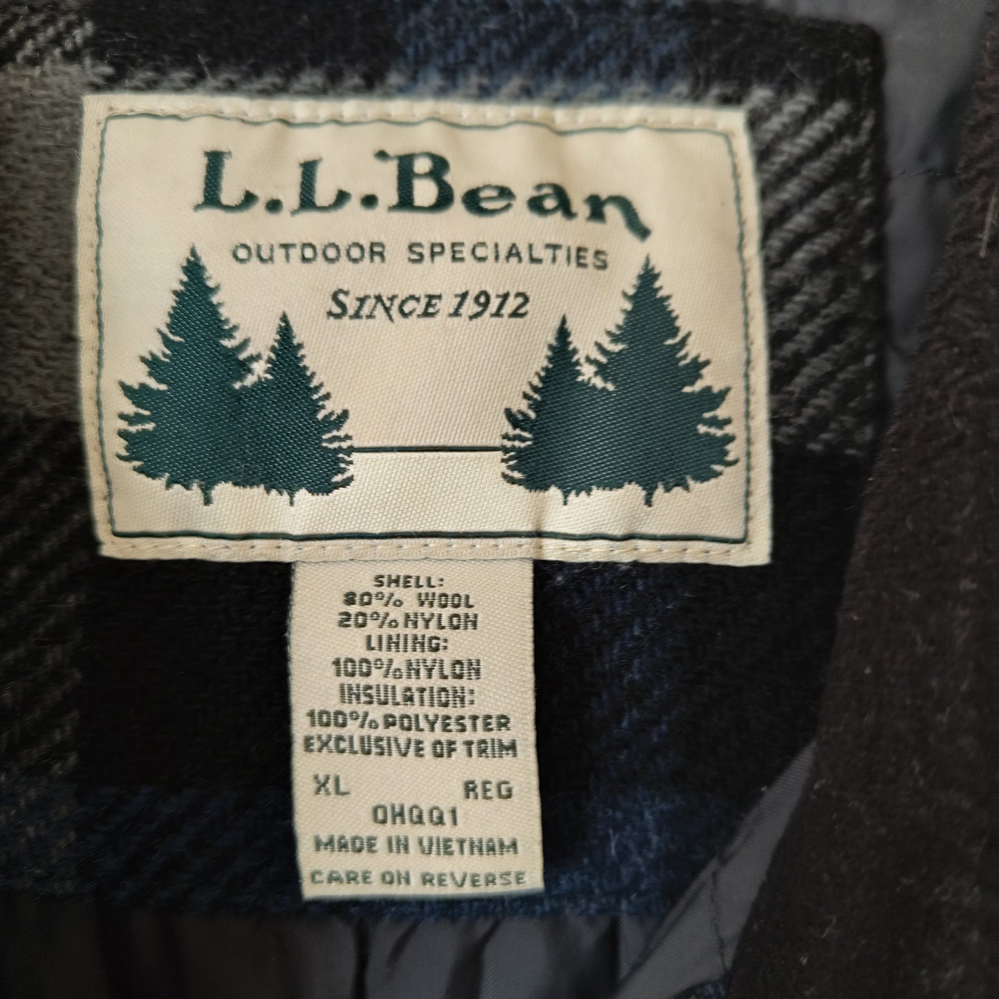 [L.L.Bean] inner cotton shirt jacket