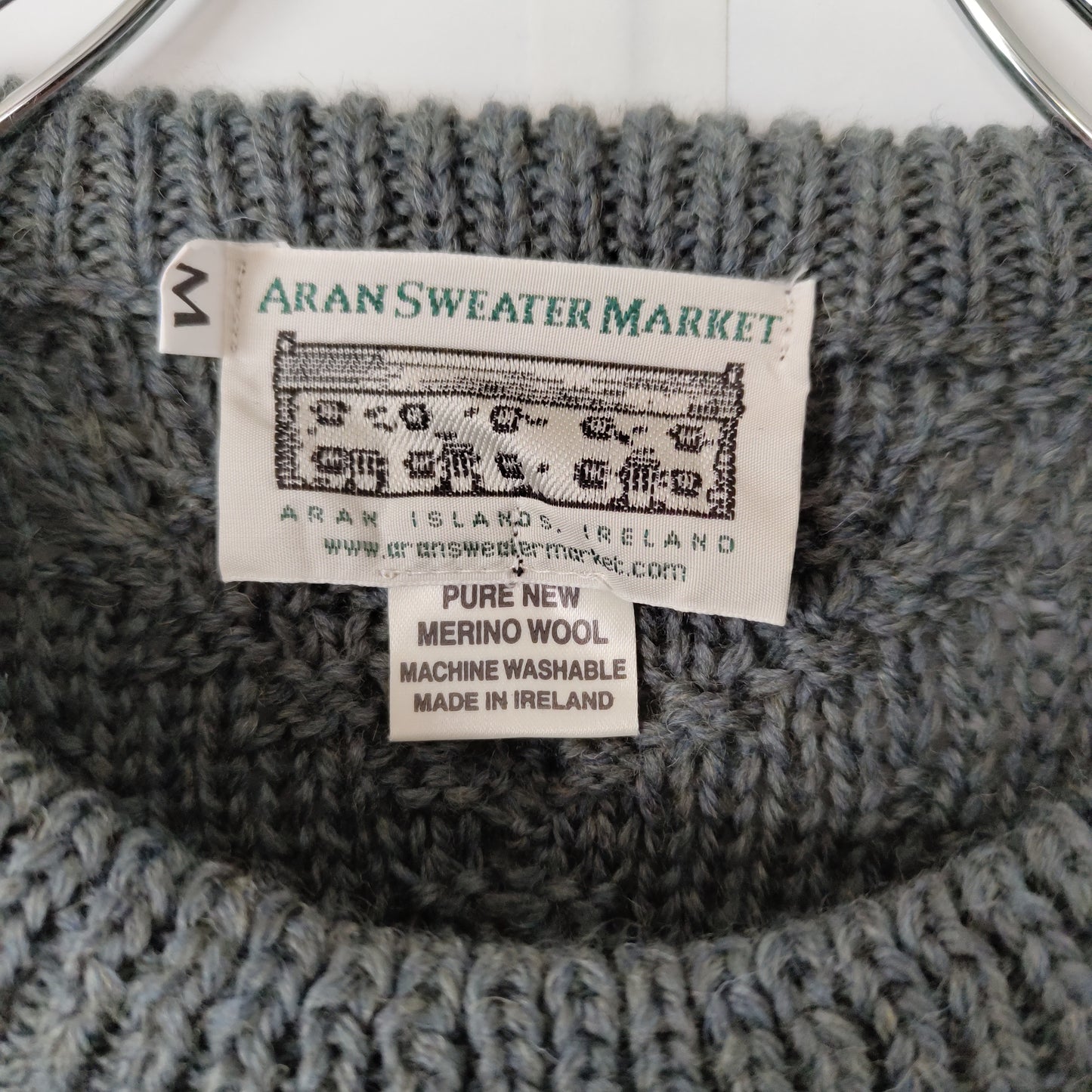 [ARAN SWEATER MARKET] fisherman knit, made in IRELAND