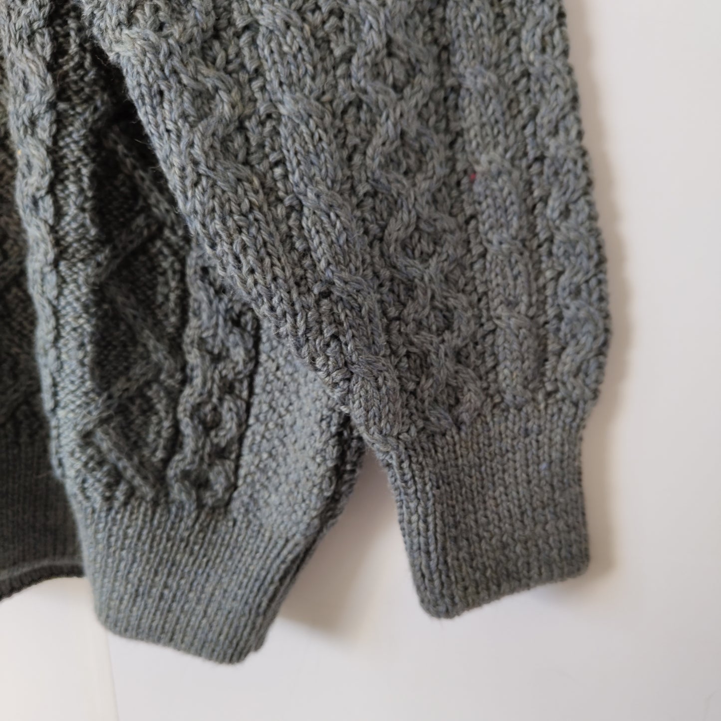 [ARAN SWEATER MARKET] fisherman knit, made in IRELAND