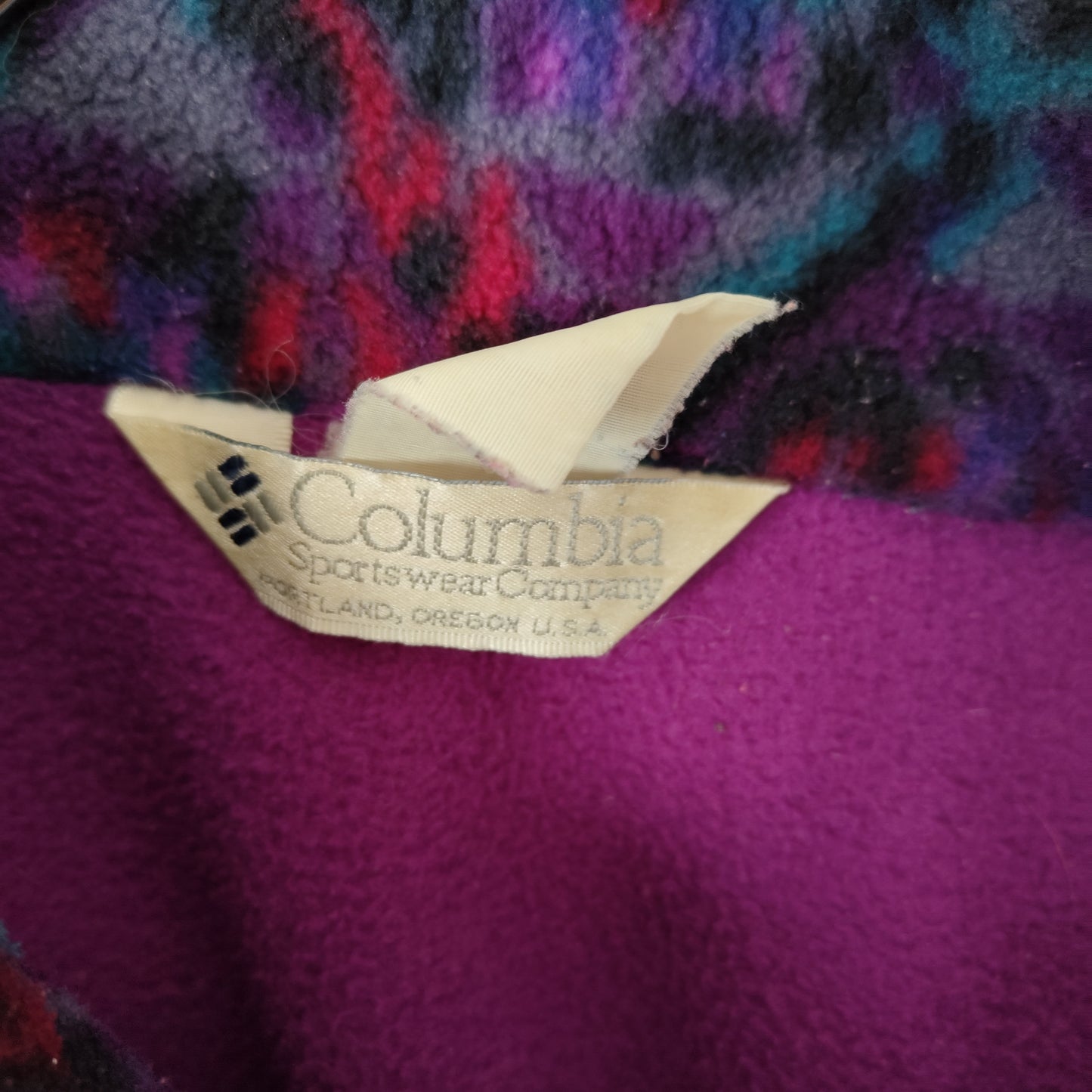 [Columbia] 90s nylon jacket