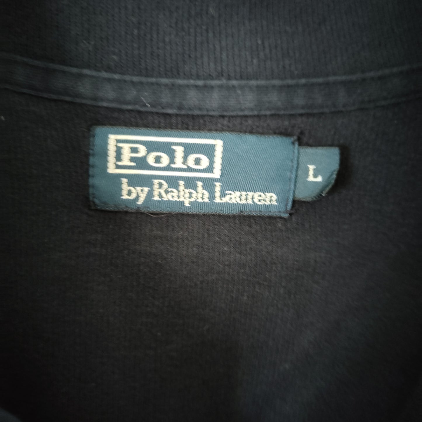 [RalphLoren] half zip sweat