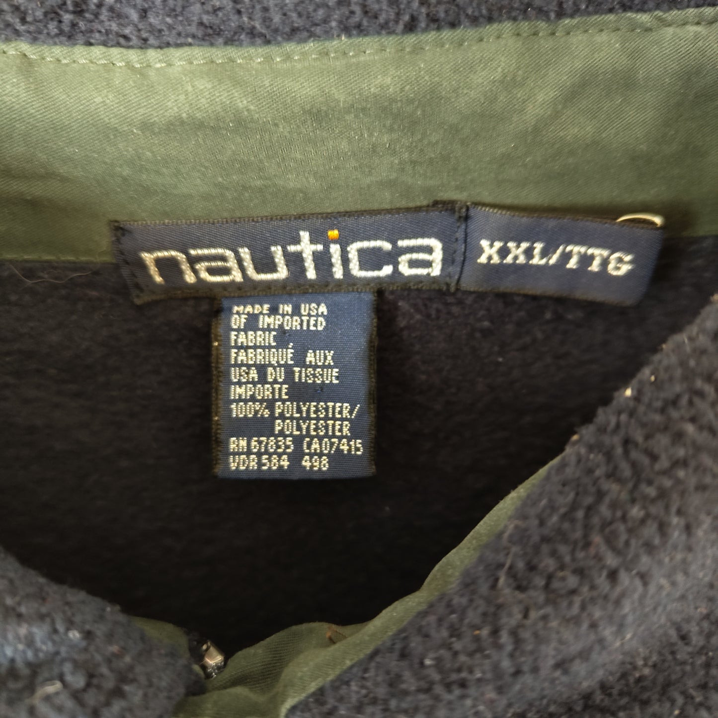 [NAUTICA] swingtop fleece jacket 90sUSA