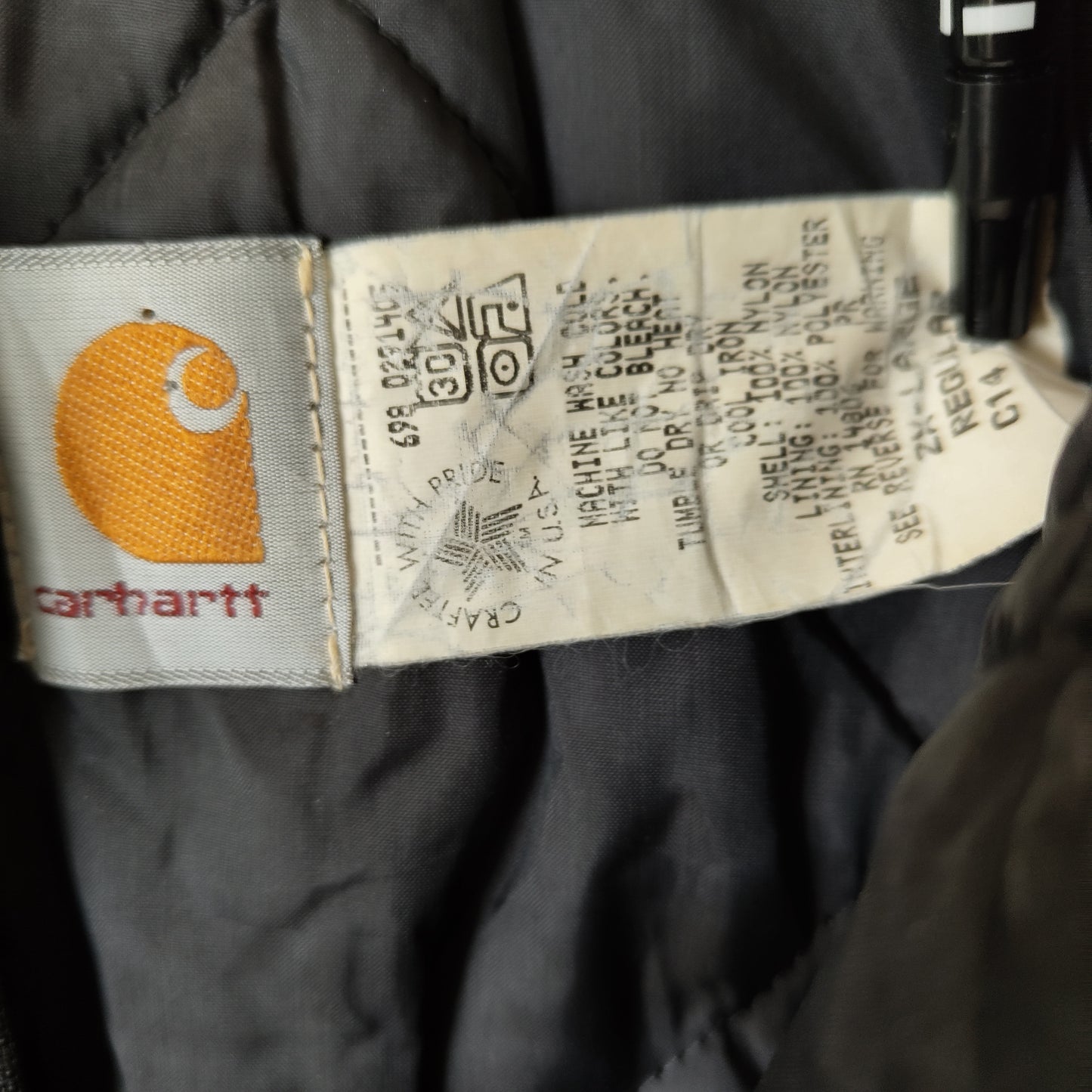 [Carhartt] 80~90's work jacket, made in U.S.A