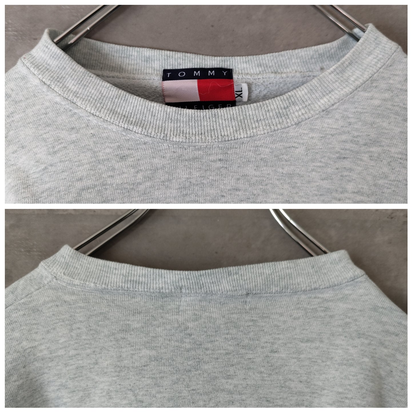 [TOMMY HILFIGER] 90s flag logo sweat