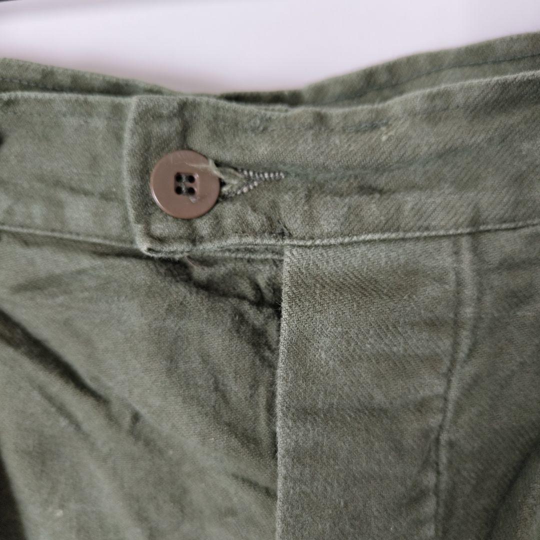 [SWEDISH ARMY] utility work pants / M