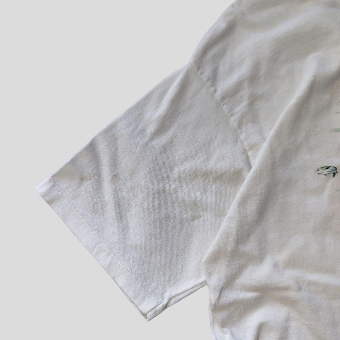 [All Sport] 90s fish print t-shirt / XL
