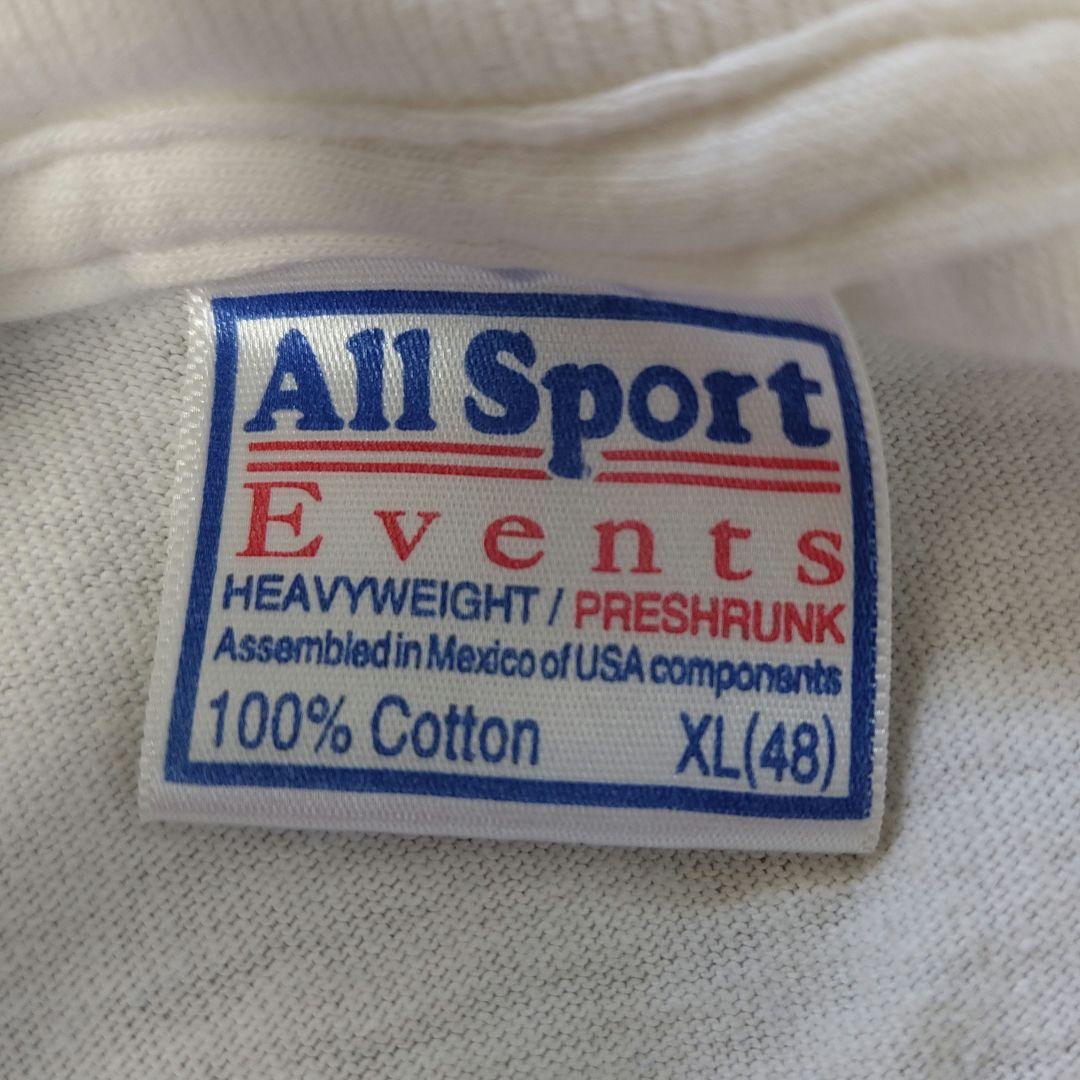 [All Sport] 90s fish print t-shirt / XL