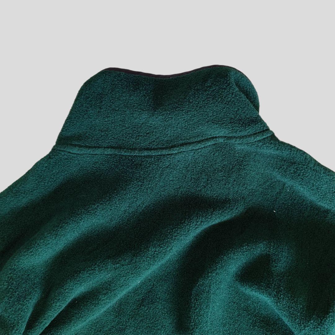 [Woolrich] 80s halfsnap fleece jacket , made in USA / L