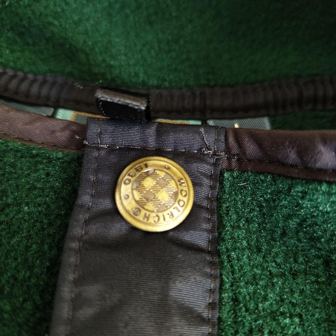 [Woolrich] 80s halfsnap fleece jacket , made in USA / L