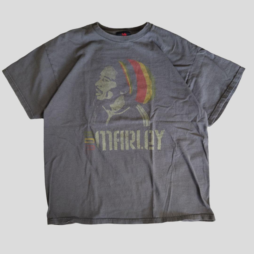 [BOB MARLEY] raggae t-shirt / L