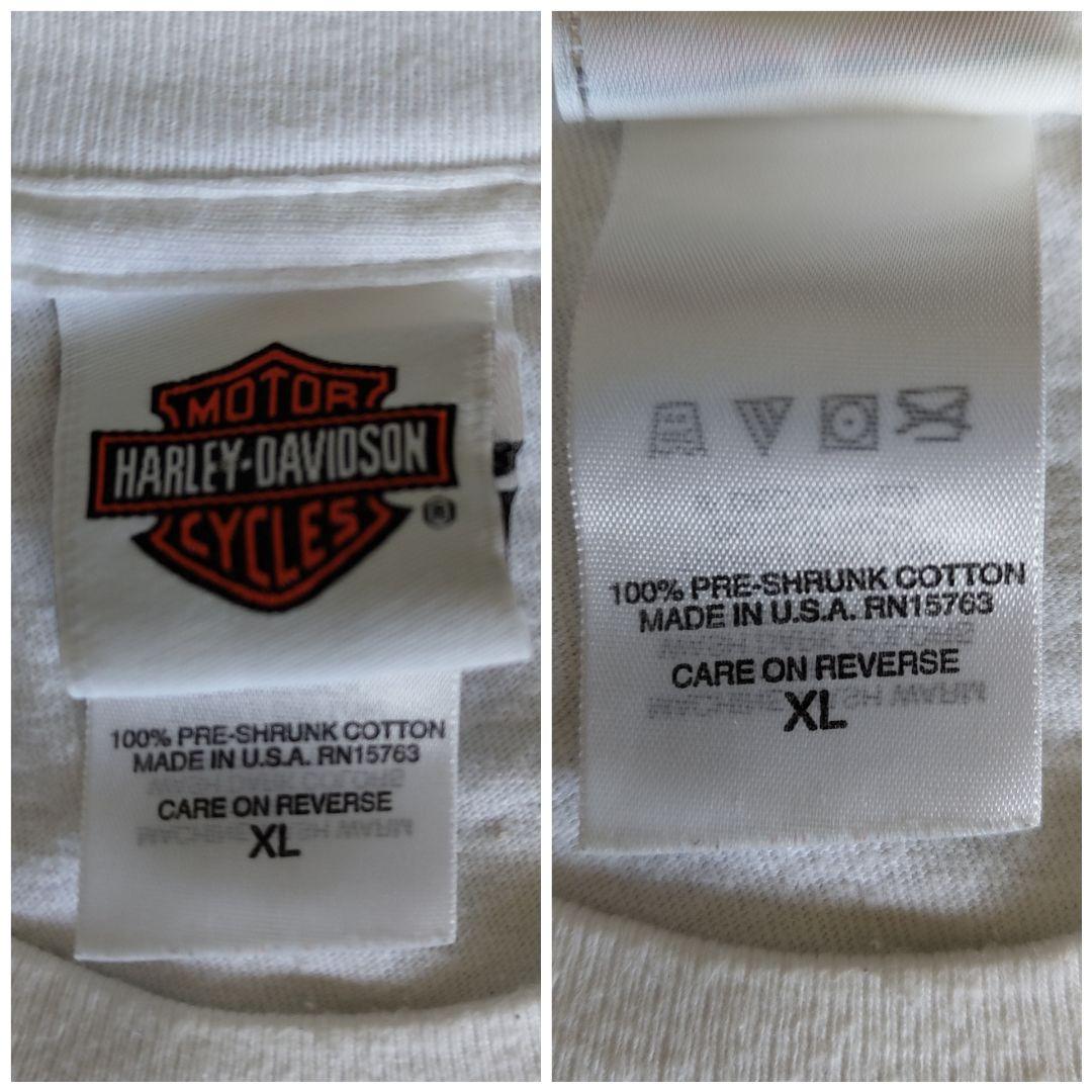 [HARLEY DAVIDSON] 00s print t-shirt , made in USA / XL