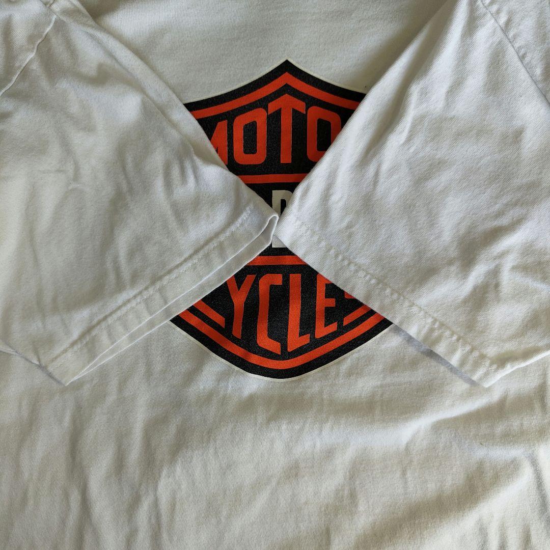 [HARLEY DAVIDSON] 00s print t-shirt , made in USA / XL