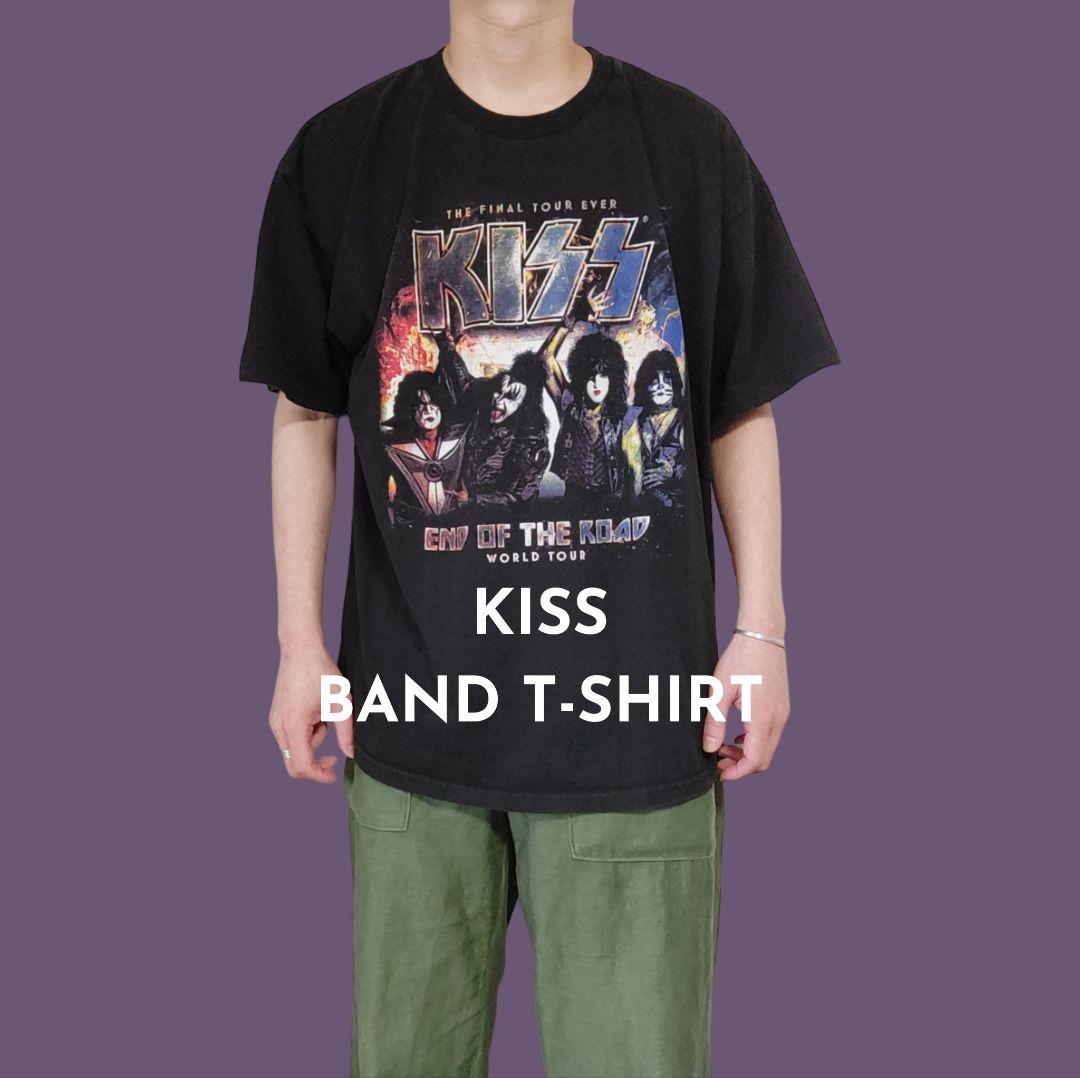 [KISS] rock band t-shirt / XL