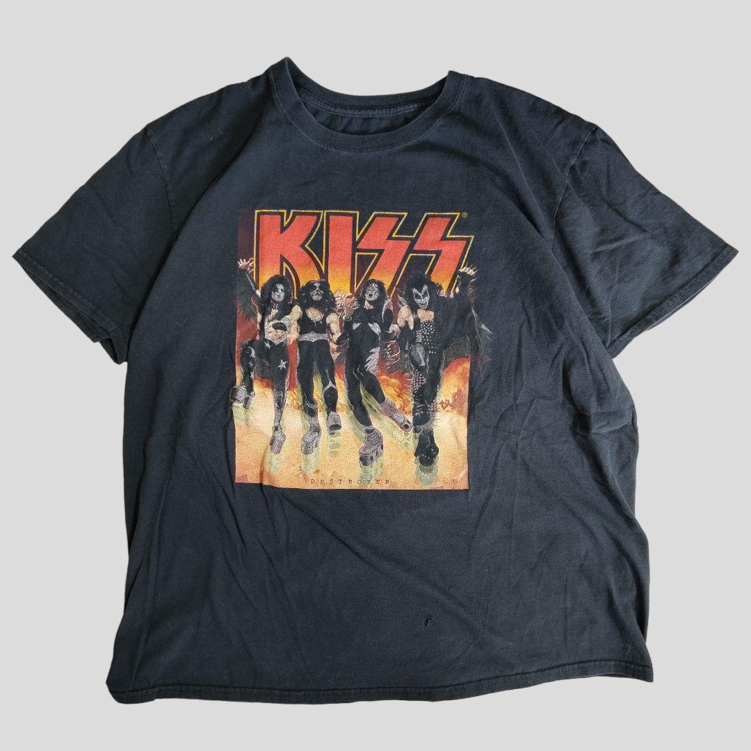 [KISS] rock band t-shirt / XL