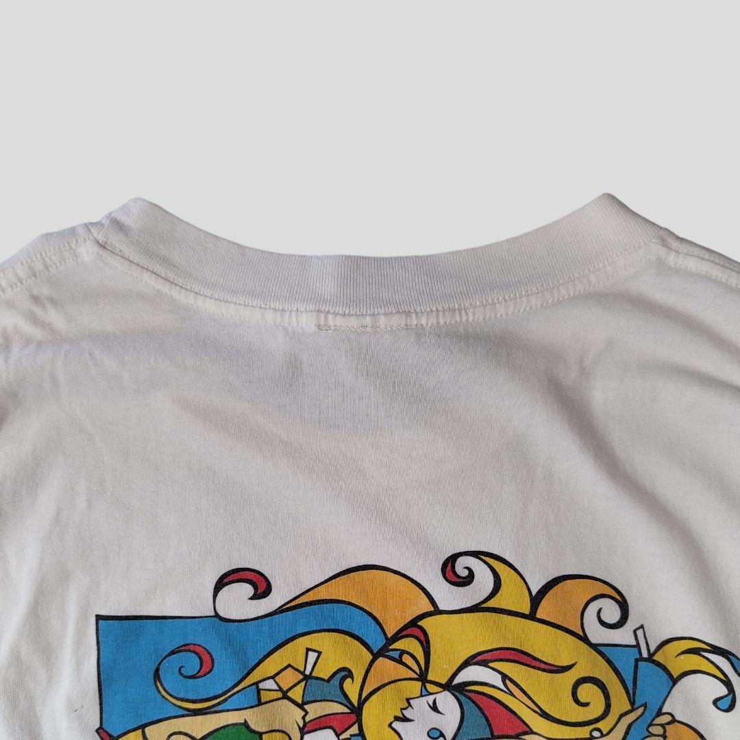 [BACARDI] made in USA, print t-shirt / L