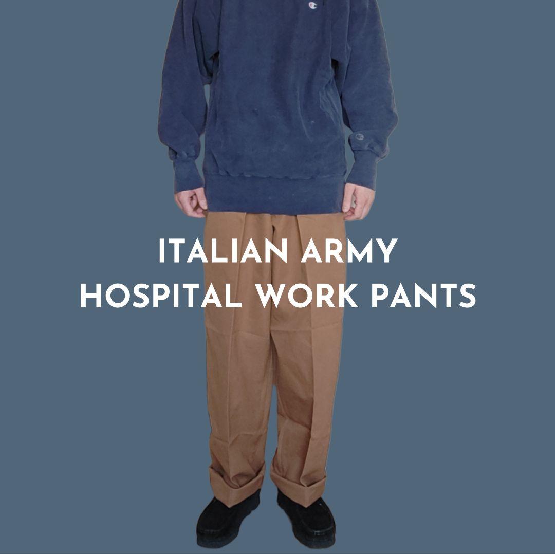 [ITALIAN ARMY] hospital work pants / Ⅱ