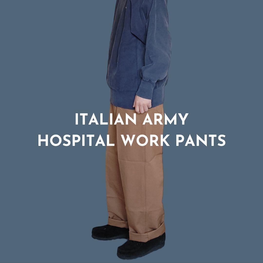 [ITALIAN ARMY] hospital work pants / Ⅱ