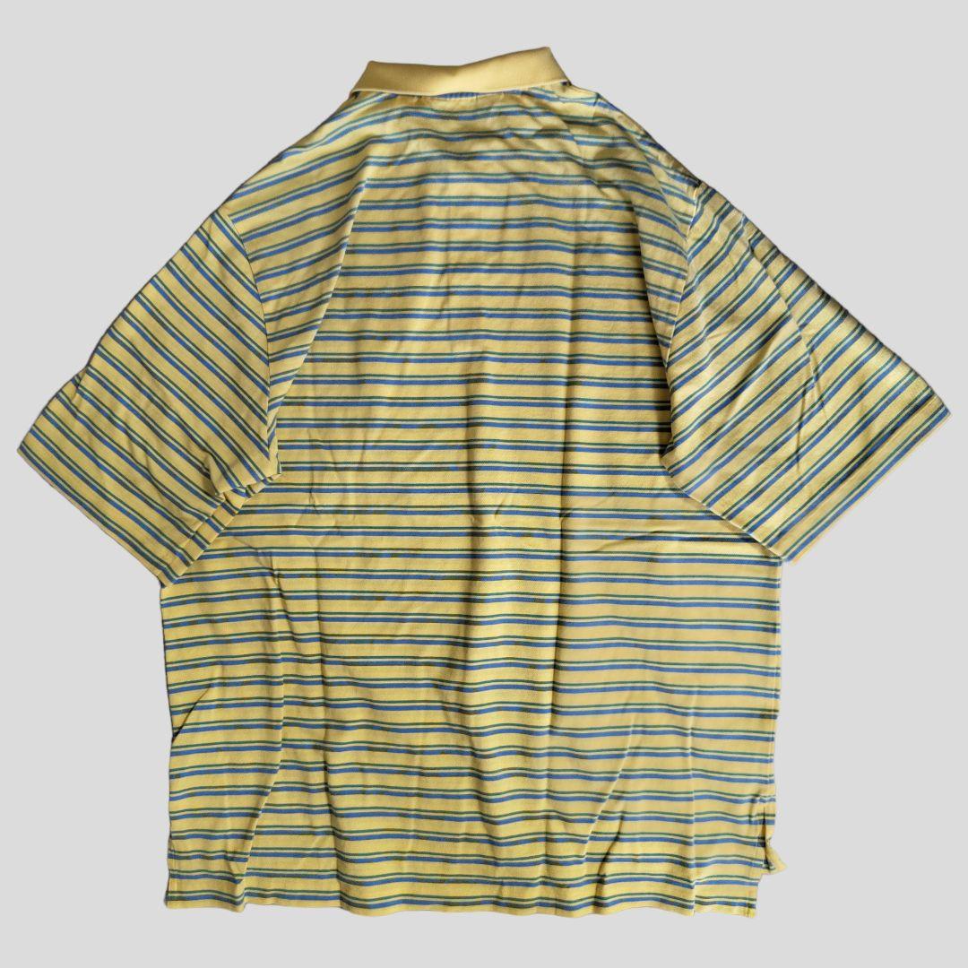 [POLO GOLF] border polo shirt / XL