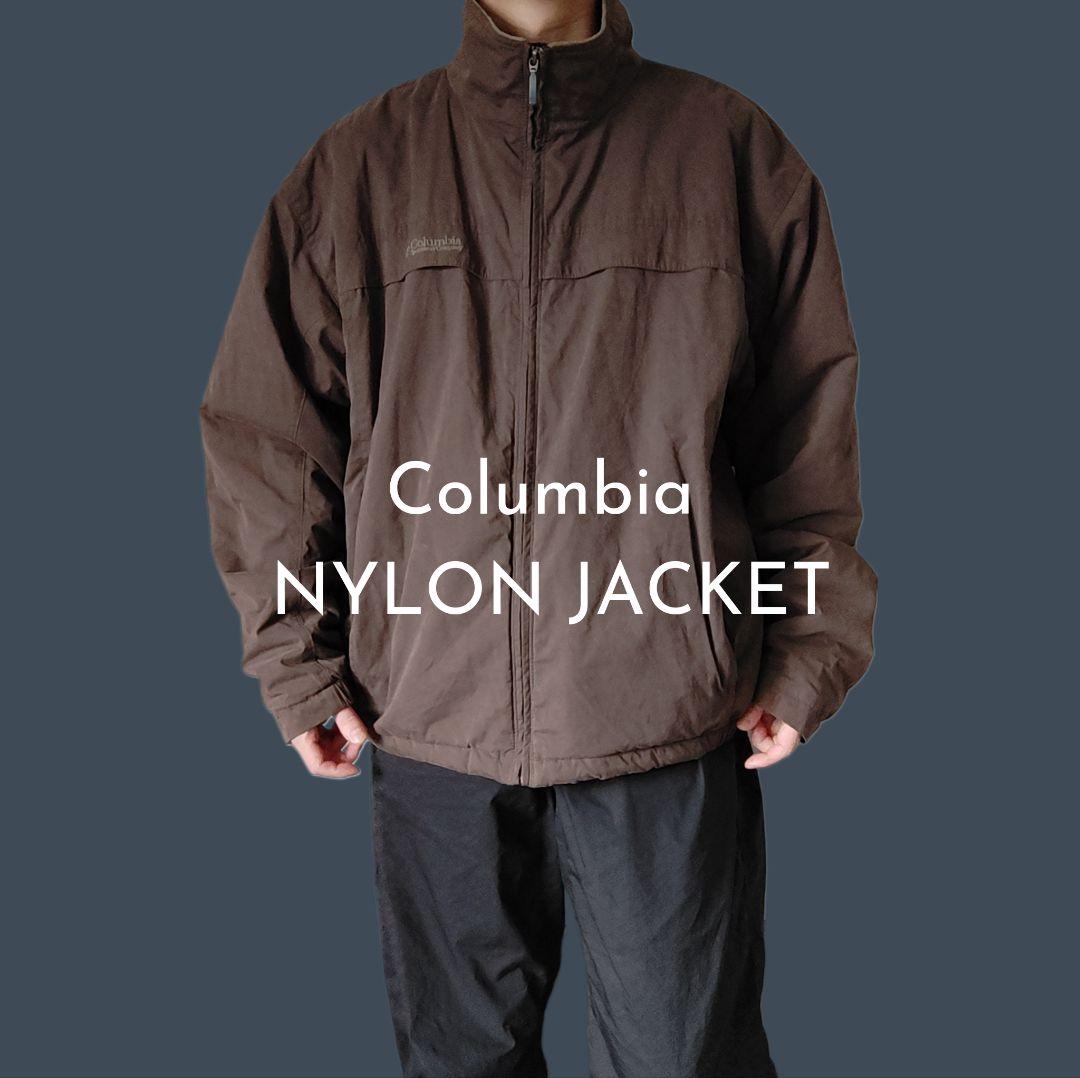 [Columbia] inner cotton nylon jacket / XL