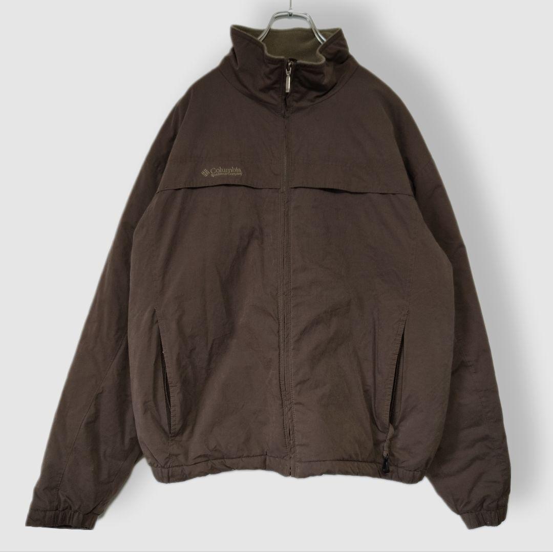 [Columbia] inner cotton nylon jacket / XL