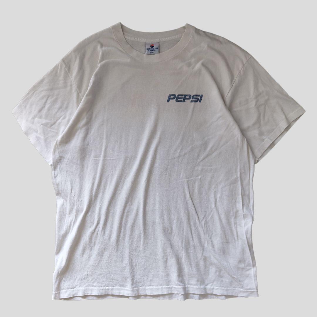 [PEPSI] 90s made in USA, print t-shirt / XL