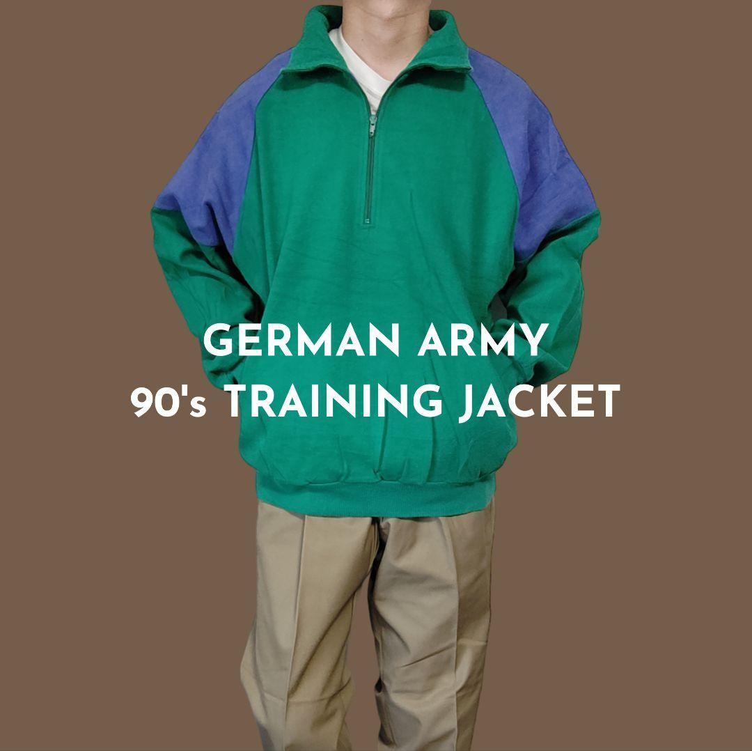 [GERMAN ARMY] 90s pullover traning jacket / L