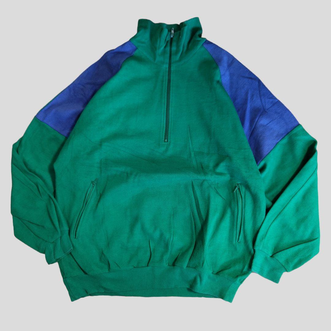 [GERMAN ARMY] 90s pullover traning jacket / L