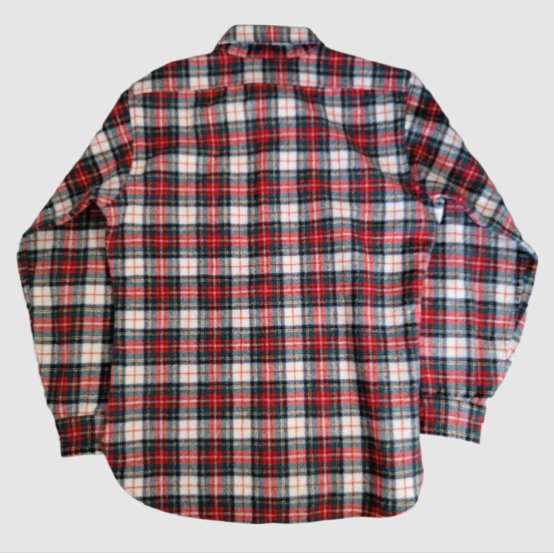 [PENDLETON] 70's vintage wool shirt, made in USA / M
