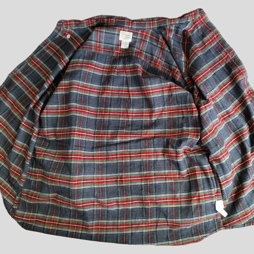 [L.L.Bean] flannel shirt / XL