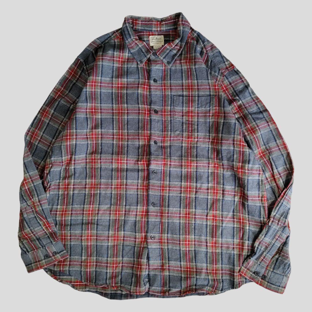 [L.L.Bean] flannel shirt / XL