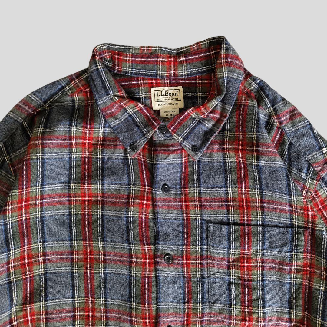[L.L.Bean] flannel shirt / XL
