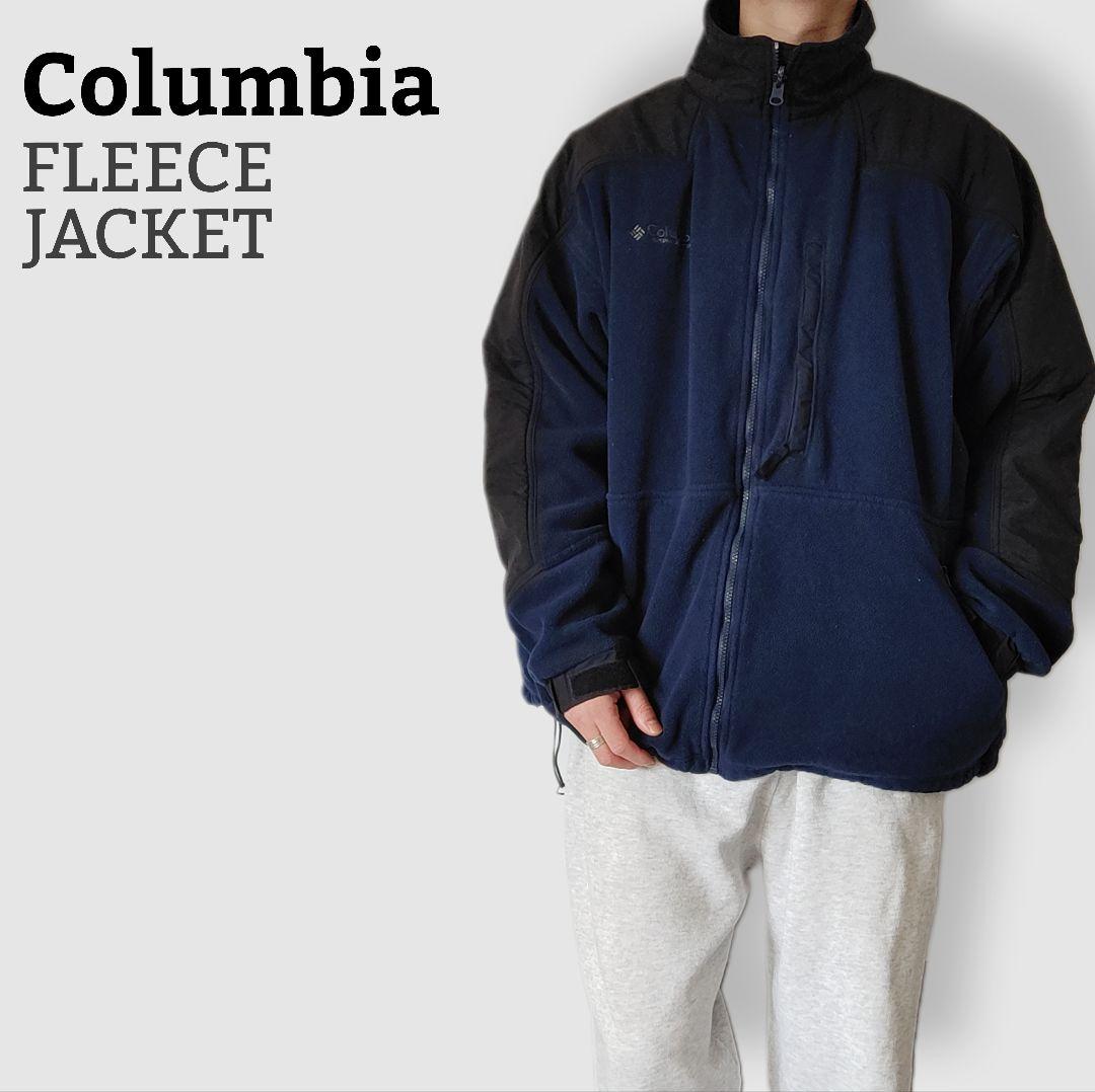 [Columbia] fleece nylon jacket