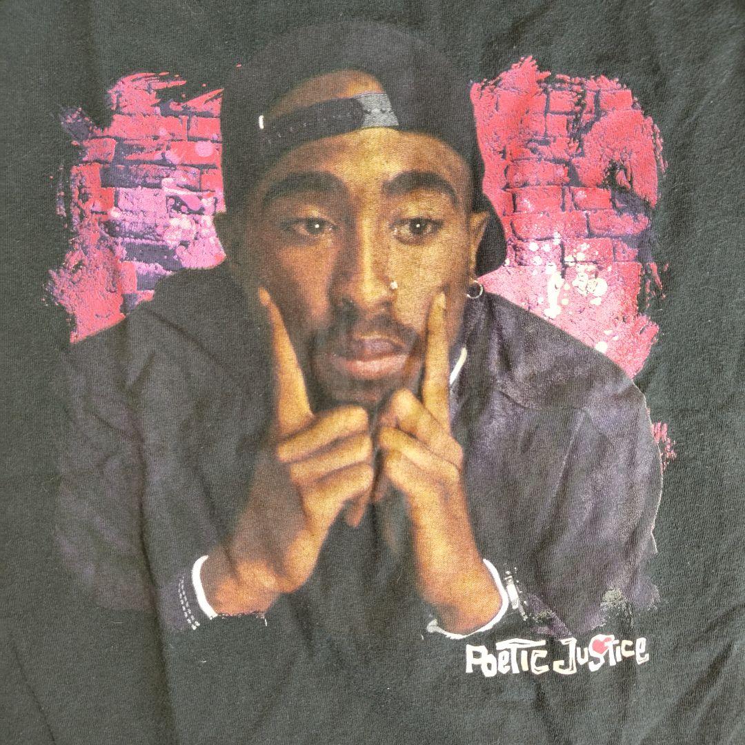 [2PAC] print t-shirt / L