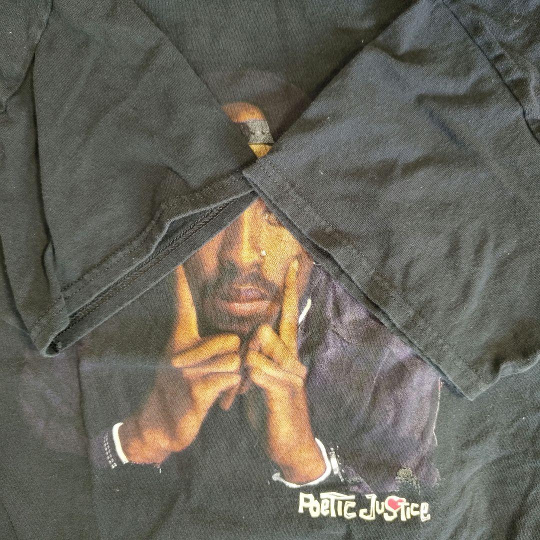 [2PAC] print t-shirt / L