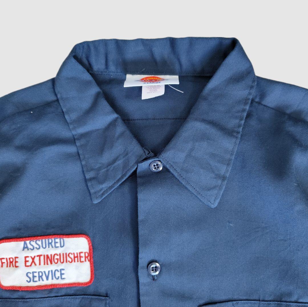 [Dickies] work shirt , made in USA / XL