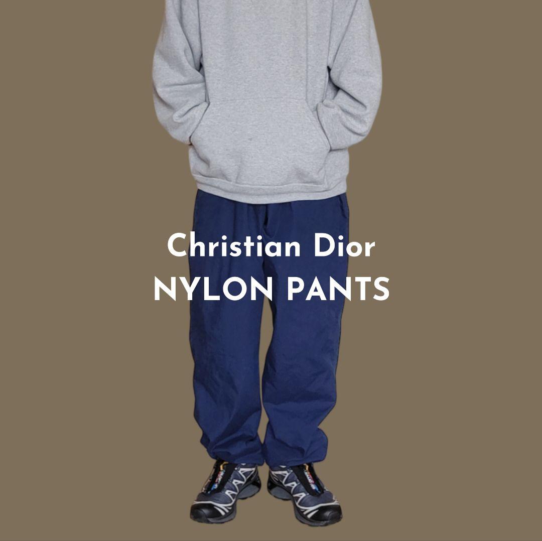 [Christian Dior] nylon pants / XL
