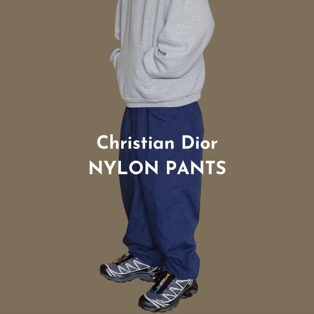 [Christian Dior] nylon pants / XL