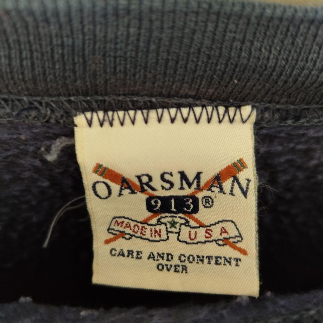 [OARSMAN] vintage sweat, made in U.S.A