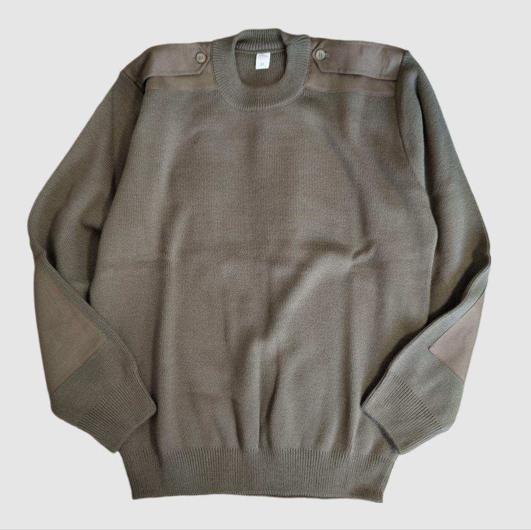 [ROMANIAN ARMY] command sweater, deadstock / L