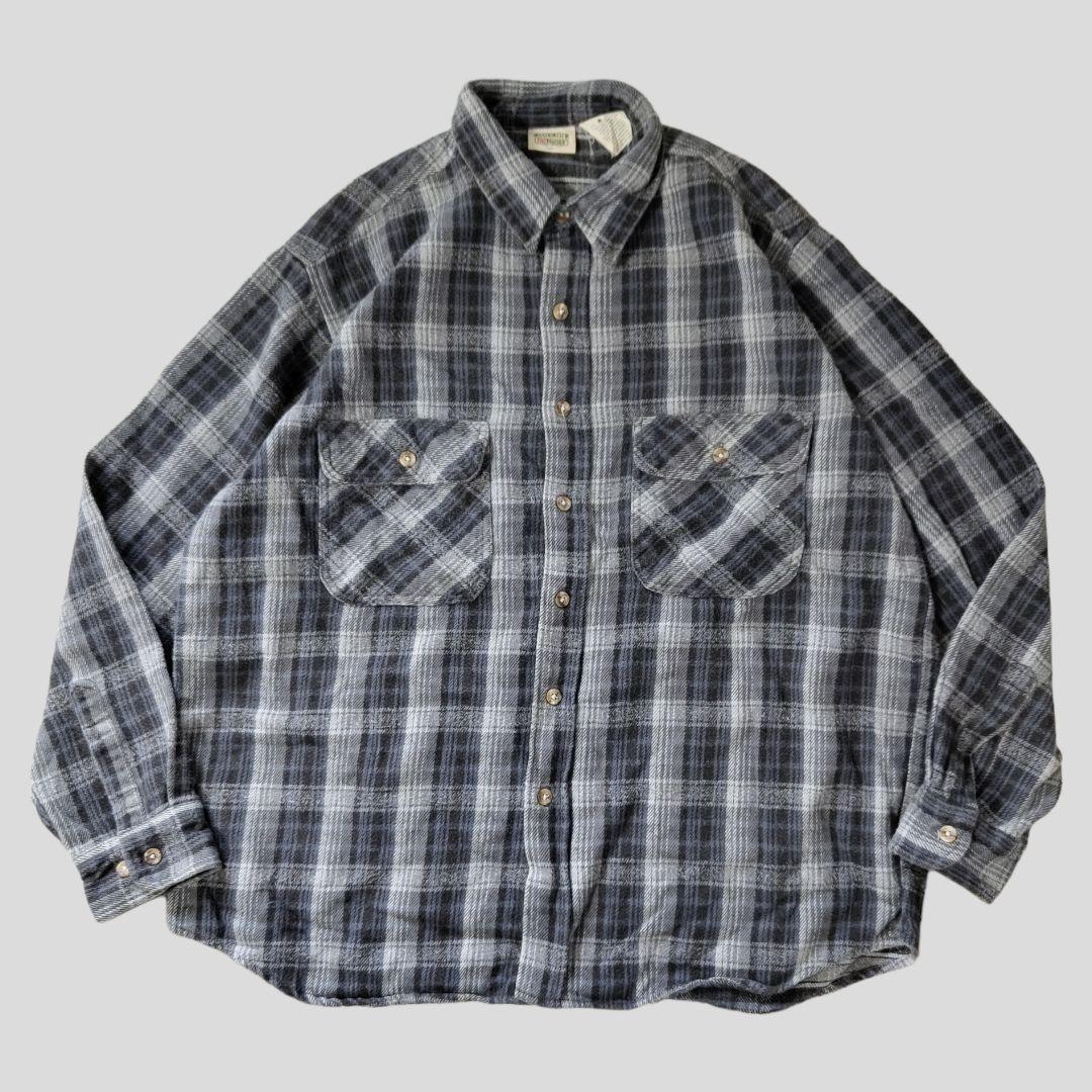 [FIVEBROTHER] 90s frannel shirt / XL