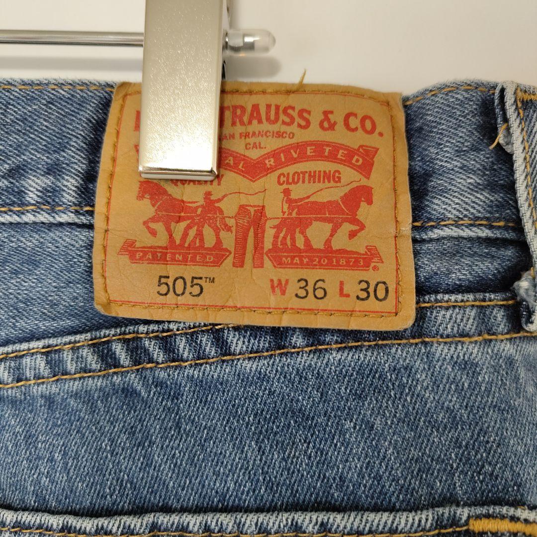 [Levi's] 505 denim pants / 36*30
